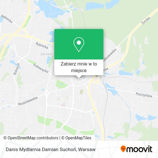 Mapa Danis Mydlarnia Damian Suchoń