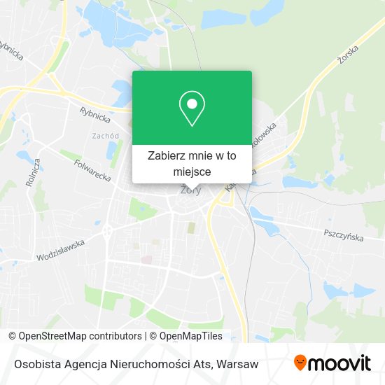 Mapa Osobista Agencja Nieruchomości Ats