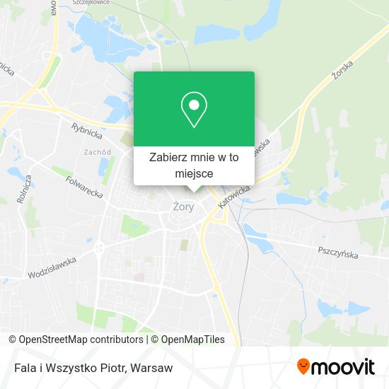 Mapa Fala i Wszystko Piotr