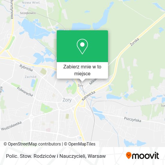 Mapa Polic. Stow. Rodziców i Nauczycieli