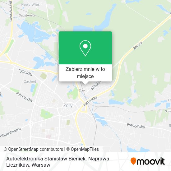 Mapa Autoelektronika Stanislaw Bieniek. Naprawa Licznikãw