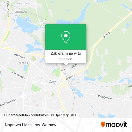 Mapa Naprawa Liczników