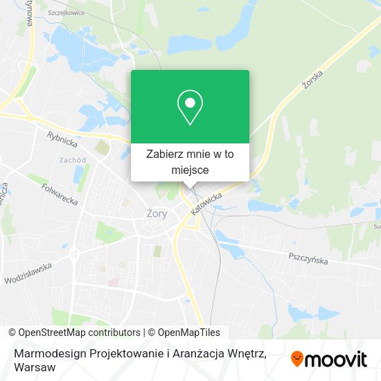 Mapa Marmodesign Projektowanie i Aranżacja Wnętrz