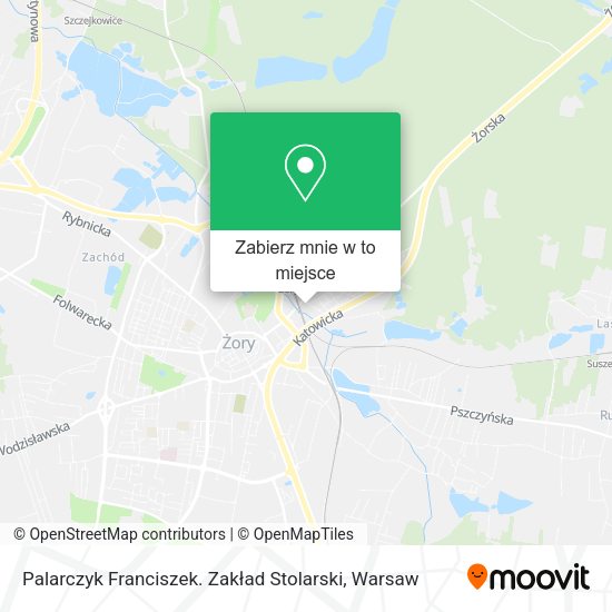 Mapa Palarczyk Franciszek. Zakład Stolarski