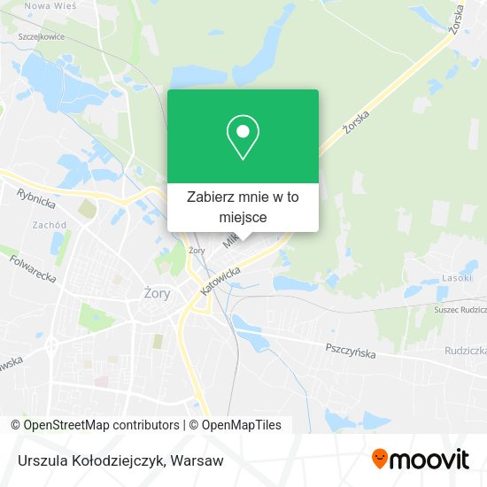 Mapa Urszula Kołodziejczyk