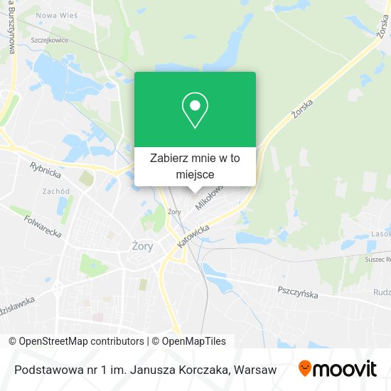 Mapa Podstawowa nr 1 im. Janusza Korczaka