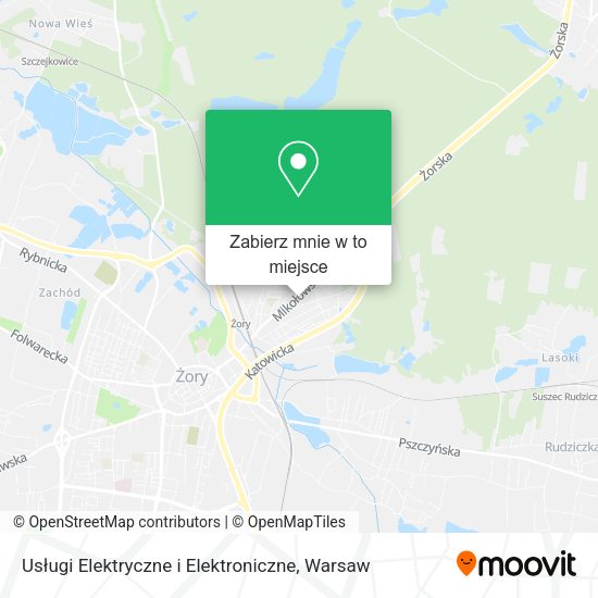 Mapa Usługi Elektryczne i Elektroniczne