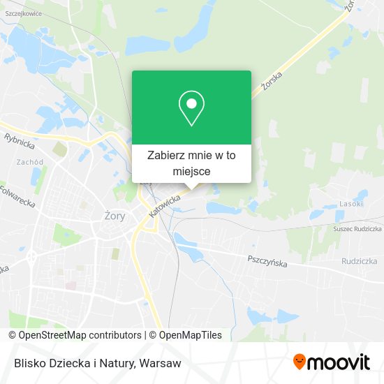 Mapa Blisko Dziecka i Natury