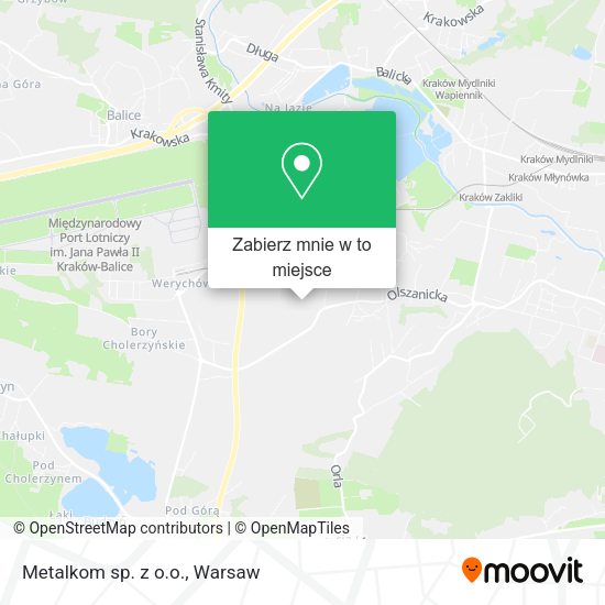 Mapa Metalkom sp. z o.o.