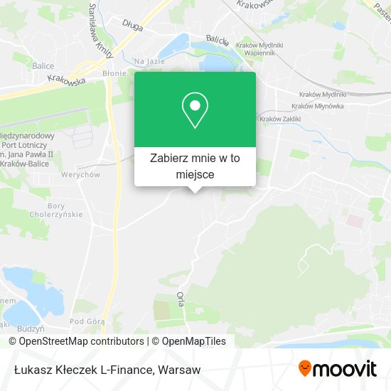 Mapa Łukasz Kłeczek L-Finance