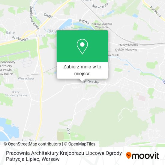 Mapa Pracownia Architektury Krajobrazu Lipcowe Ogrody Patrycja Lipiec