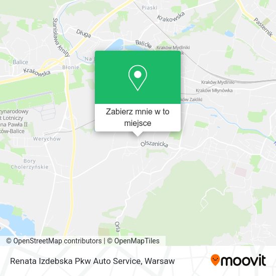 Mapa Renata Izdebska Pkw Auto Service