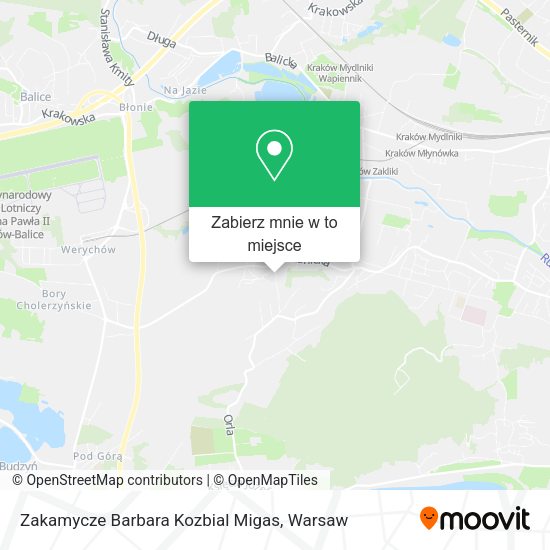 Mapa Zakamycze Barbara Kozbial Migas