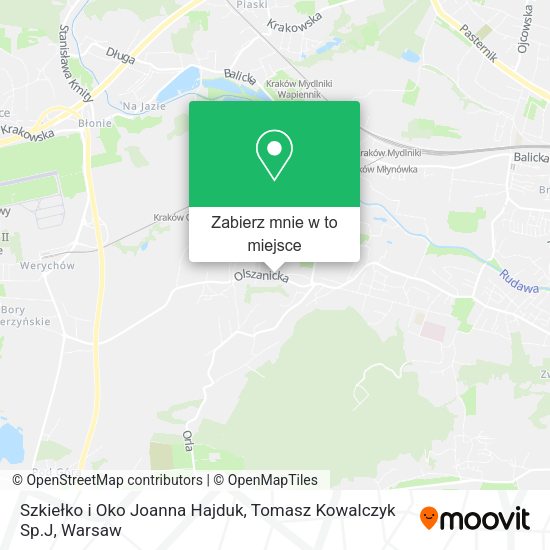 Mapa Szkiełko i Oko Joanna Hajduk, Tomasz Kowalczyk Sp.J