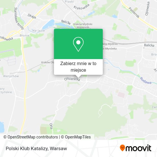 Mapa Polski Klub Katalizy