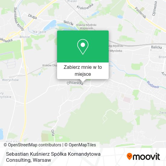 Mapa Sebastian Kuśnierz Spółka Komandytowa Consulting