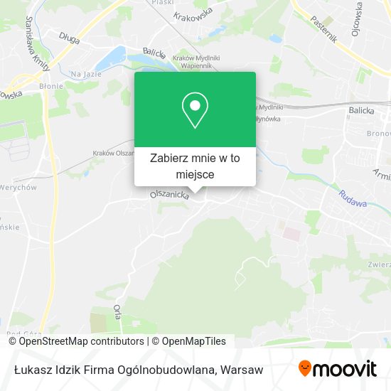 Mapa Łukasz Idzik Firma Ogólnobudowlana