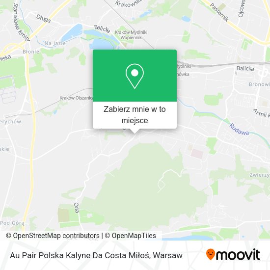 Mapa Au Pair Polska Kalyne Da Costa Miłoś