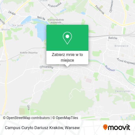 Mapa Campus Curyło Dariusz Kraków