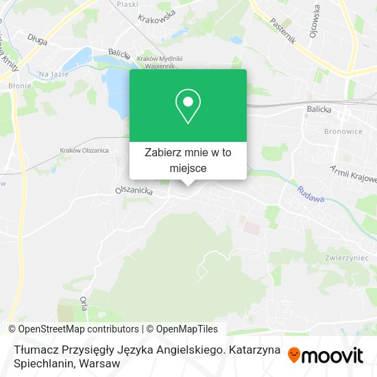 Mapa Tłumacz Przysięgły Języka Angielskiego. Katarzyna Spiechlanin