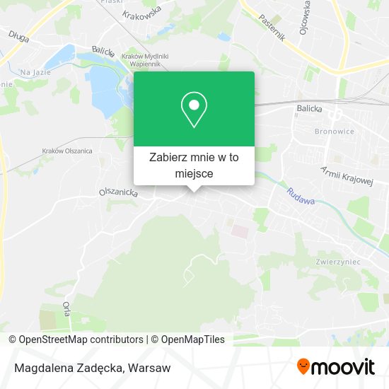 Mapa Magdalena Zadęcka