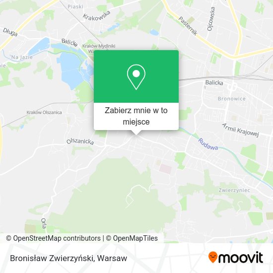 Mapa Bronisław Zwierzyński