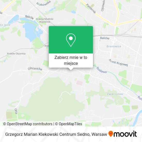 Mapa Grzegorz Marian Klekowski Centrum Sedno
