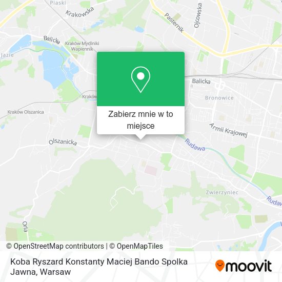 Mapa Koba Ryszard Konstanty Maciej Bando Spolka Jawna