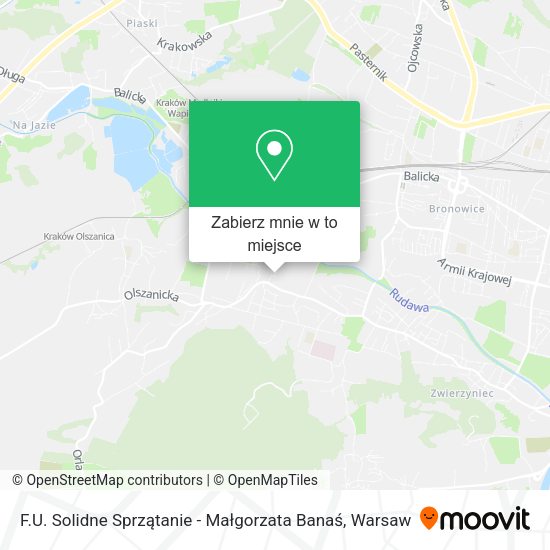 Mapa F.U. Solidne Sprzątanie - Małgorzata Banaś