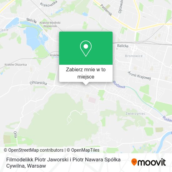 Mapa Filmodelikk Piotr Jaworski i Piotr Nawara Spółka Cywilna