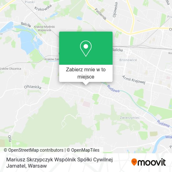 Mapa Mariusz Skrzypczyk Wspólnik Spółki Cywilnej Jamatel