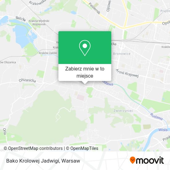 Mapa Bako Krolowej Jadwigi