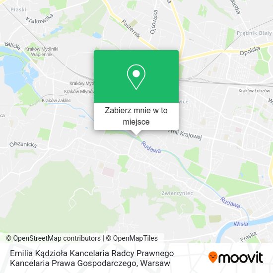 Mapa Emilia Kądzioła Kancelaria Radcy Prawnego Kancelaria Prawa Gospodarczego