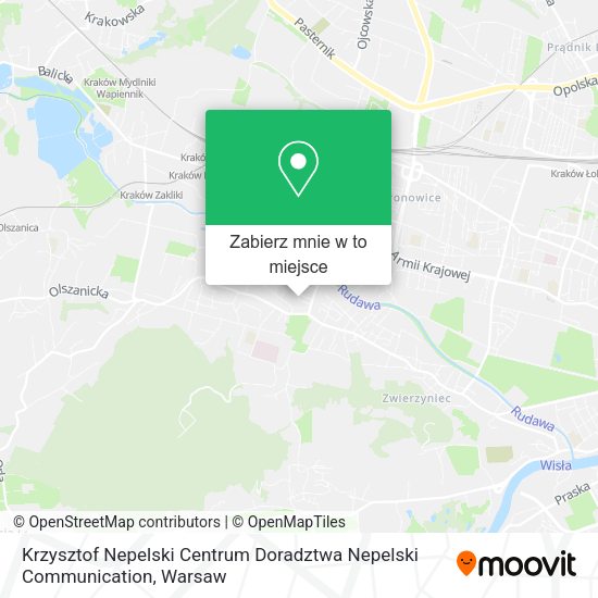 Mapa Krzysztof Nepelski Centrum Doradztwa Nepelski Communication