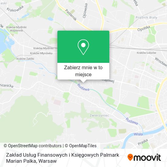 Mapa Zakład Usług Finansowych i Księgowych Palmark Marian Palka