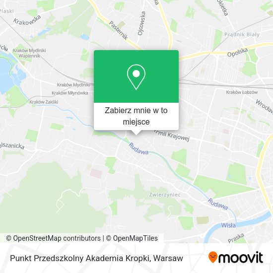 Mapa Punkt Przedszkolny Akademia Kropki