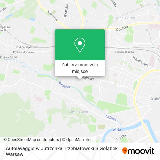 Mapa Autolavaggio w Jutrzenka Trzebiatowski S Gołąbek