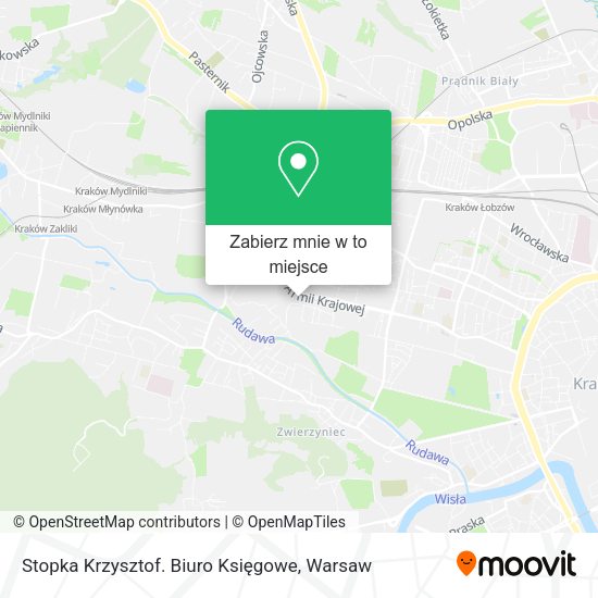 Mapa Stopka Krzysztof. Biuro Księgowe