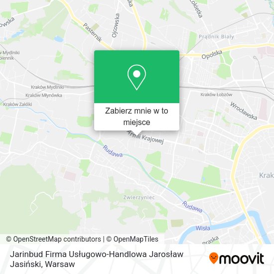 Mapa Jarinbud Firma Usługowo-Handlowa Jarosław Jasiński