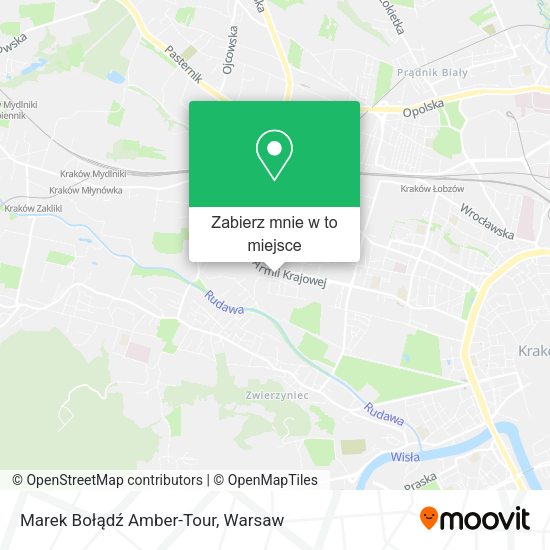 Mapa Marek Bołądź Amber-Tour