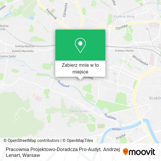 Mapa Pracownia Projektowo-Doradcza Pro-Audyt. Andrzej Lenart