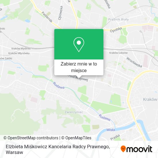 Mapa Elżbieta Miśkowicz Kancelaria Radcy Prawnego