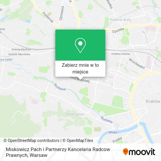 Mapa Miskowicz Pach i Partnerzy Kancelaria Radcow Prawnych