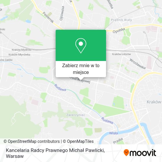 Mapa Kancelaria Radcy Prawnego Michał Pawlicki