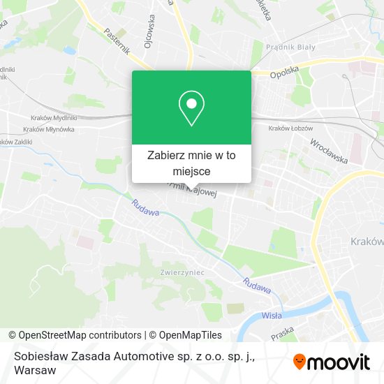 Mapa Sobiesław Zasada Automotive sp. z o.o. sp. j.