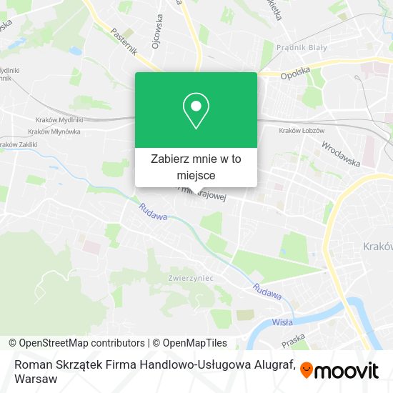 Mapa Roman Skrzątek Firma Handlowo-Usługowa Alugraf