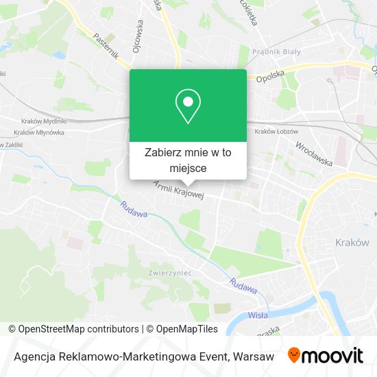 Mapa Agencja Reklamowo-Marketingowa Event