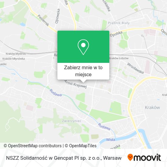 Mapa NSZZ Solidarność w Gencpat Pl sp. z o.o.