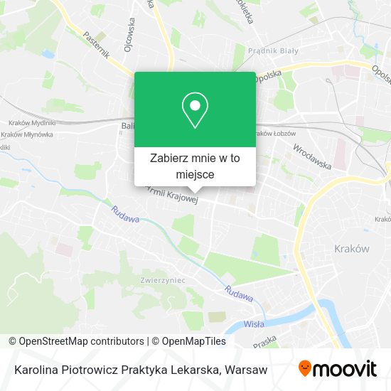 Mapa Karolina Piotrowicz Praktyka Lekarska