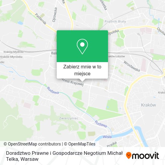 Mapa Doradztwo Prawne i Gospodarcze Negotium Michał Telka